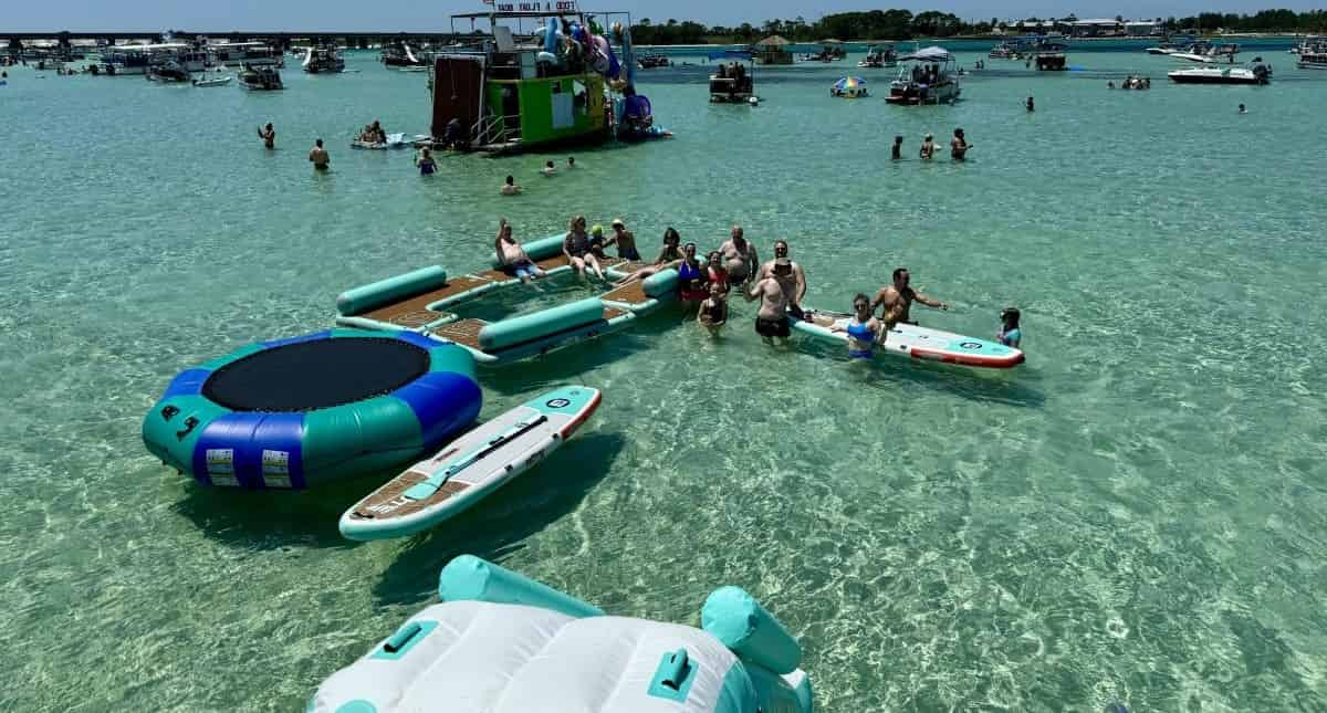 Crab Island Pontoon Charter With Restroom Tripshock