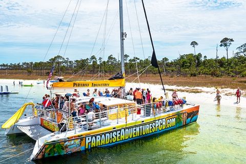 Panama City Beach: Adventure Tour With Inflatable Waterpark Aboard The Privateer Catamaran