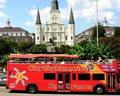 New Orleans Double Decker Hop-On Hop-Off Bus Tours