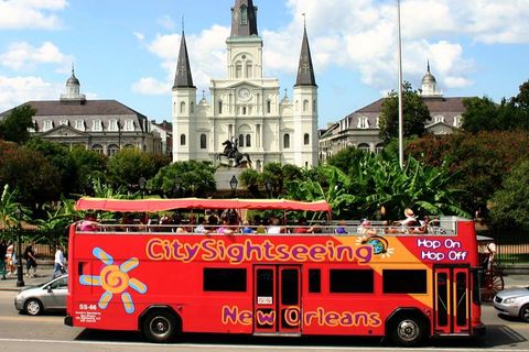 New Orleans Double Decker Hop-On Hop-Off Bus Tours