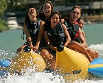 Destin Harbor Banana Boat Rides
