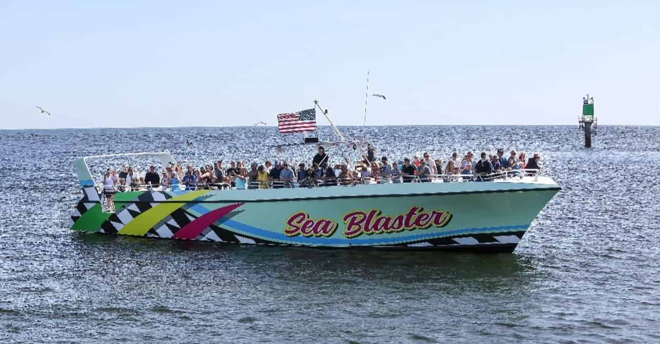 sea blaster dolphin cruise destin fl