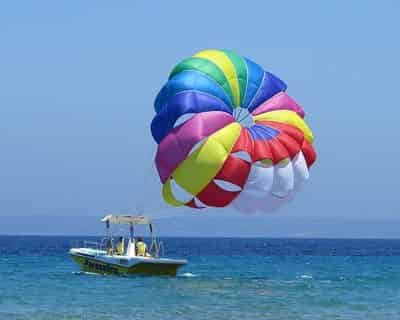Fort Morgan Parasailing & Banana Boat Ride By Top Tier Watersports
