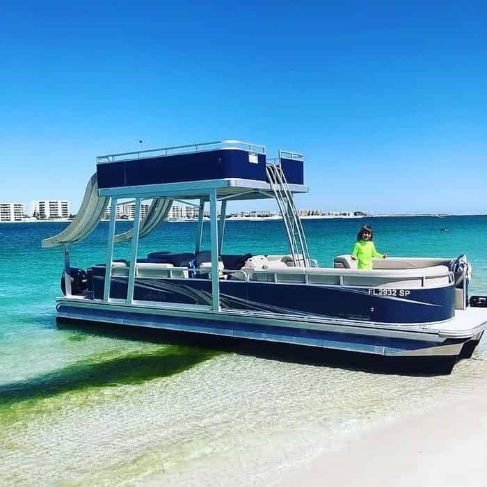 double decker pontoon