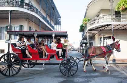 French Quarter Carriage Ride and Cemetery Tour