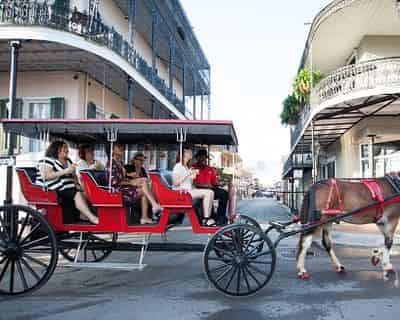 French Quarter Carriage Ride and Cemetery Tour