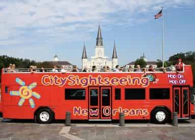 Private New Orleans Double Decker Hop-On Hop-Off Bus Tours