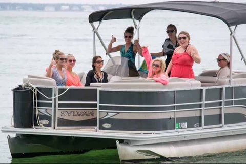 Private Pontoon Dolphin Sunset Cruise from Fort Walton Beach