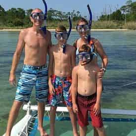 Sail and Swim From the Destin Harbor