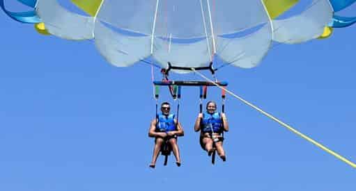 Miramar Beach Banana Boat & Parasailing Combo