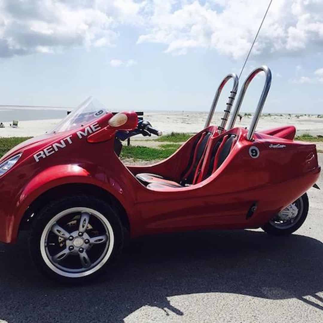 Pensacola Beach Scoot Coupe Rentals - TripShock!