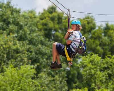 Gulfport Zip N Fun Adventure Park: Tree Top Afternoon Course
