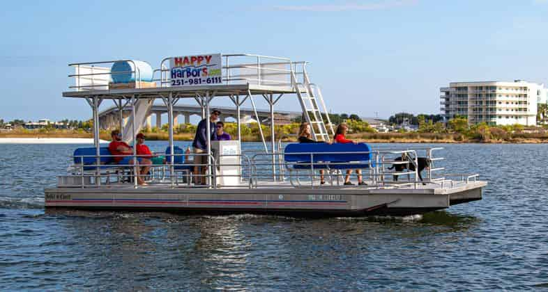 pontoon boat with slide rental miami