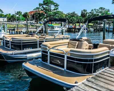 10 Passenger Pontoon Rental Departing from Fort Walton Beach
