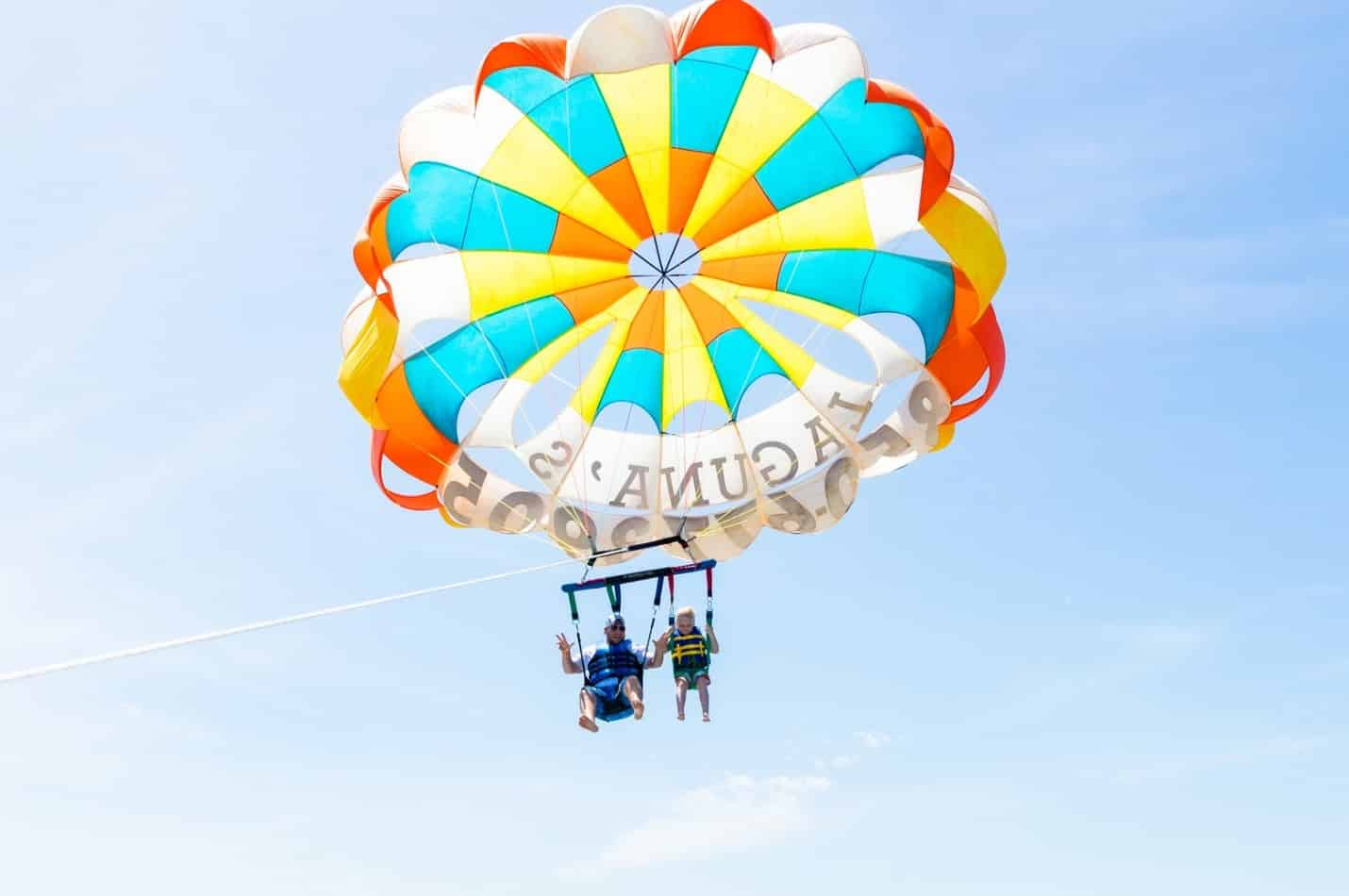 parasailing