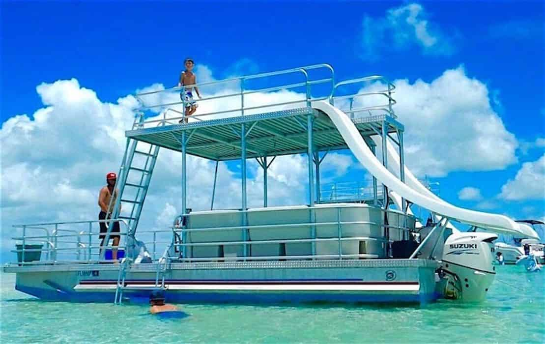 DoubleDecker Pontoon Rental in Pensacola Beach (12 Passenger) TripShock!