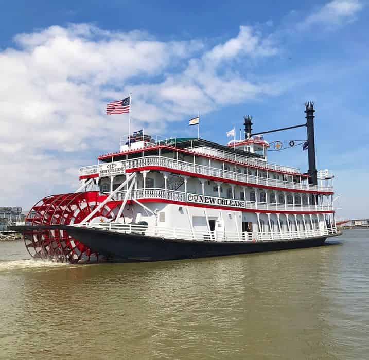 Riverboat CITY OF NEW ORLEANS Jazz Cruise With Optional Dinner TripShock!