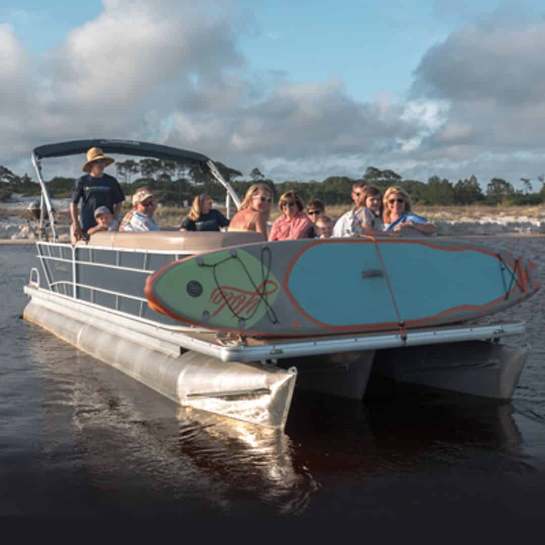 Coastal Dune Lake Sunset Cocktail Cruise - TripShock 