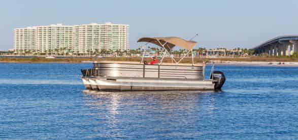 OB Watersports Full Day Tritoon Boat Rental