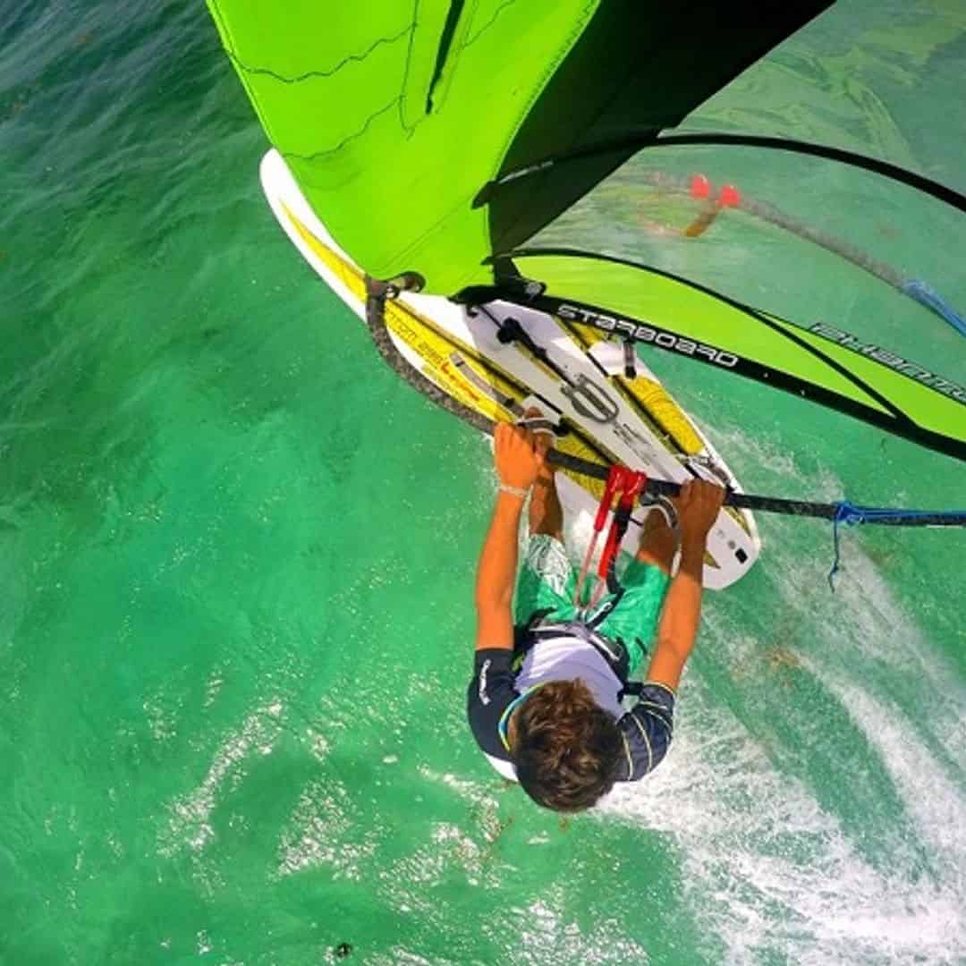 Group North Beach Windsurfing Lesson TripShock!