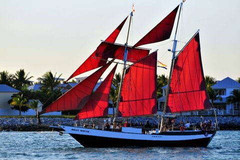 Key West Sunset Sail on Schooner Jolly II Rover