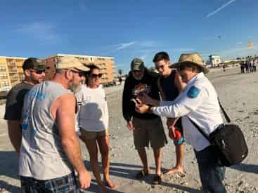 Shell and Beach Walk Tour at Madeira Beach