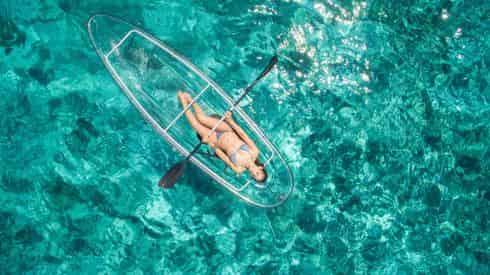 Clear Kayak and Snorkel Excursion