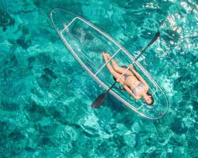 Clear Kayak and Snorkel Excursion with Clearly Unique Charters
