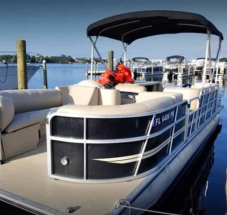 8 Hour Pontoon Boat Rental from Fort Walton Beach (12 Passengers Max ...