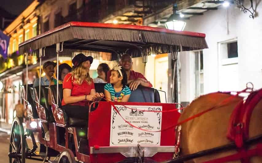 Horse carriage ride new clearance orleans