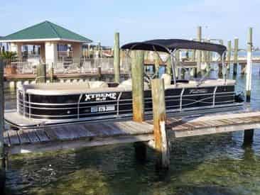 Xtreme H20 Pontoon Boat Rental - Departing From Fort Walton Beach