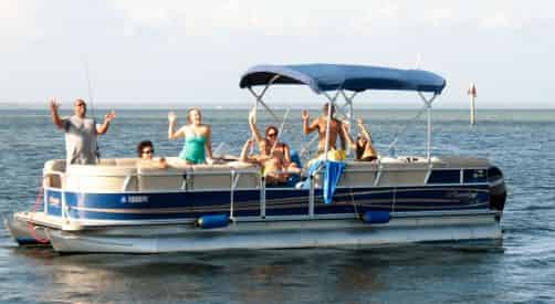 Pontoon Rentals with True Blue Pontoon
