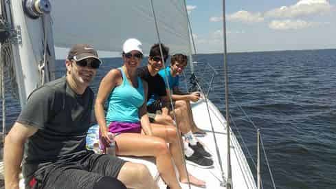 2 Hour Family Fun Day Sail with Back Bay Sailing Adventures