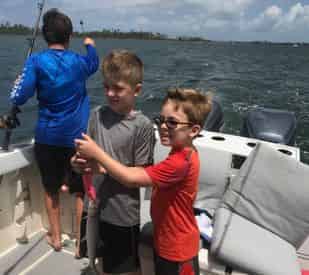 Kids Fishing Trip with Jessica Shoals Fishing Charters
