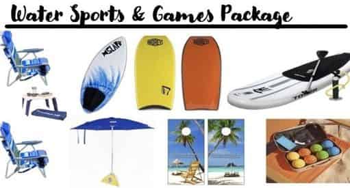 Water Sports & Games Package with Gulf Coast Rental Co.