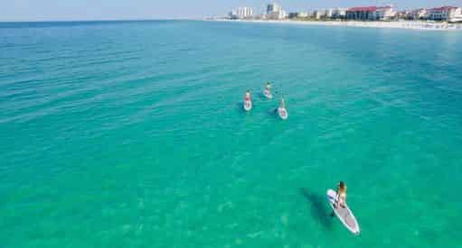 Sunset Stand Up Paddle Board Tour with WET Inc.
