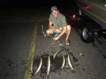 Northwest Florida Nighttime Bowfishing Charter