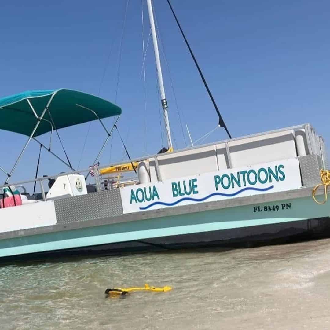 Shell Island Pontoon Boat Rentals Panama City Beach, FL Itinerary
