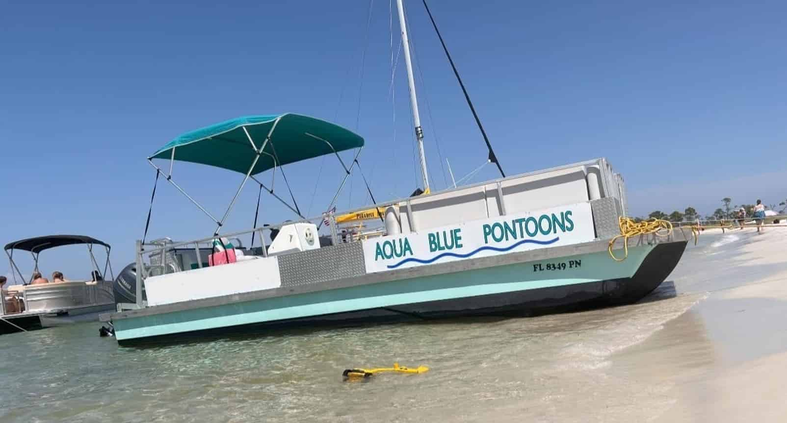 Pontoon Boat Rentals in Panama City Beach - Explore Shell Island - Rent a  Boat