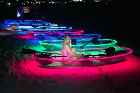 Orange Beach: Sunset & Crab Grab Clear Kayak Tour