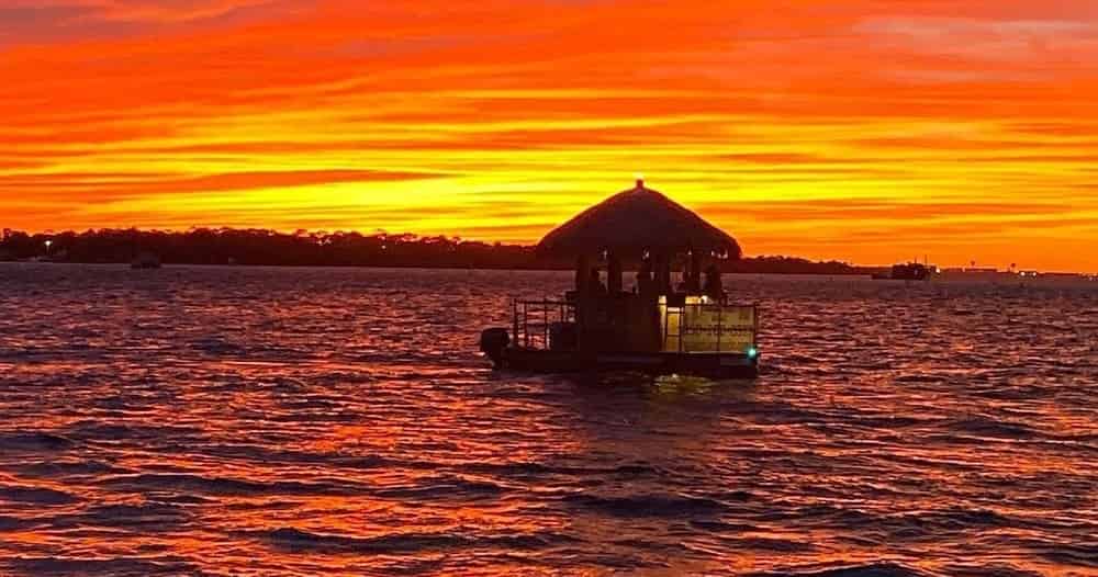 Pensacola-Beach-Sunset-Tiki-Cruise