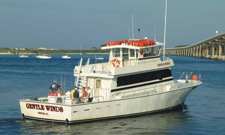 Summer Time Deep Sea Fishing in Destin, Florida - Charter Boat Sea