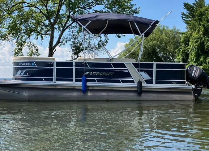 d411083GsLightTackleG船EX1.95m 30号 Starcraft EX 22 Pontoon Rental (11 passenger maximum) | Online Booking
