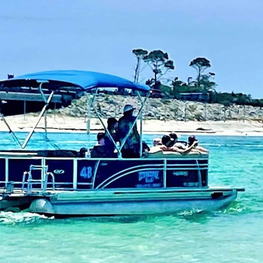 Destin Private Crab Island Charter TripShock!