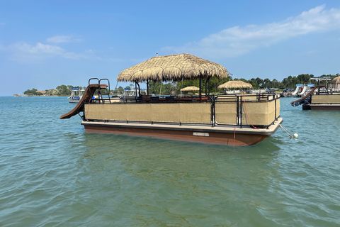 12 Person Tiki Pontoon Rental with Slide