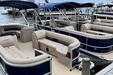 Destin: Half Day Sunshine Pontoon Rental