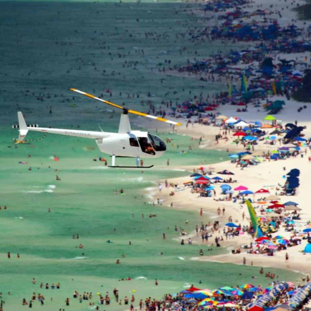 helicopter tours panama city beach prices