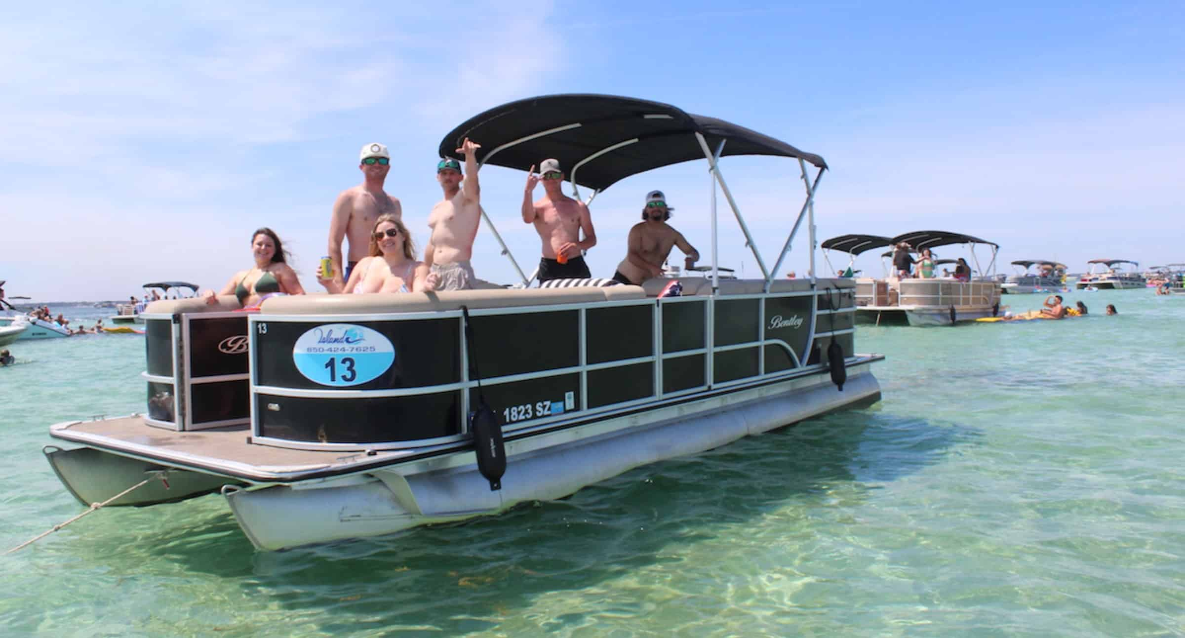 Crab-Island-12-Passenger-Pontoon-Rental