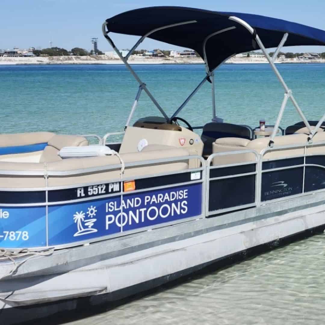 Island Paradise Pontoons in Fort Walton Beach-Okaloosa Island (Activities & Photos)