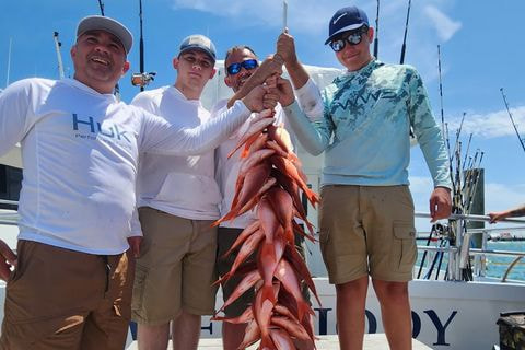 Destin: 6 Hour Deep Sea Family-Friendly Party Boat Fishing